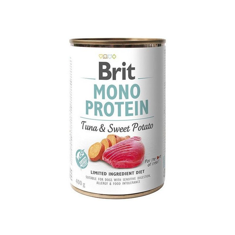 BRIT Mono Protein Tuna and Sweet Potato 12x 400g (puszka)