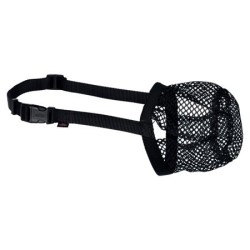 TRIXIE Kaganiec chroniący przed trutkami poliester - czarny XL