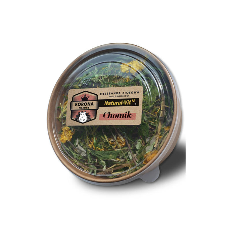 NATURAL-VIT Korona Natury Mieszanka ziołowa - chomik 70g