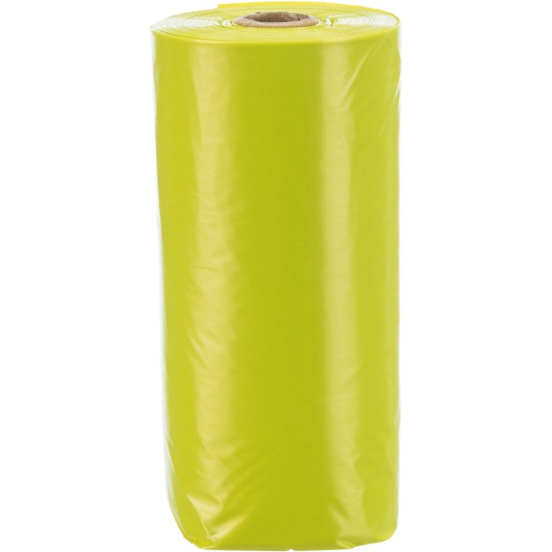 TRIXIE Woreczki na psie nieczystości o zapachu cytrynowym, M, 4 rolki po 20 sztuk.