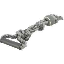 TRIXIE Sznur z piłką tenisową - ø 6 cm / 50 cm