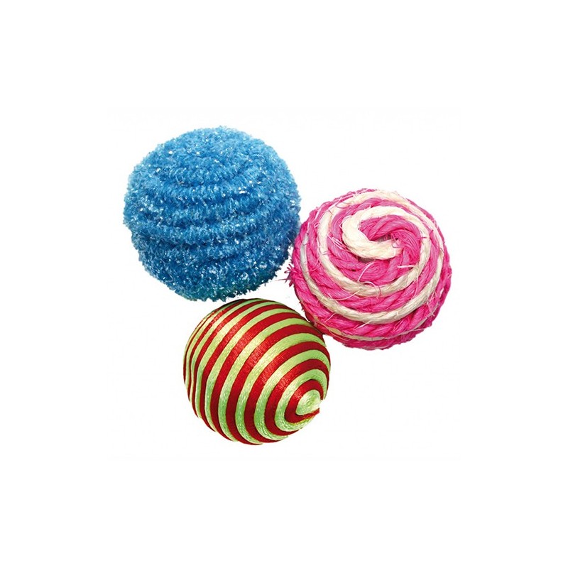 PET NOVA Zestaw dla kota: 3 piłki