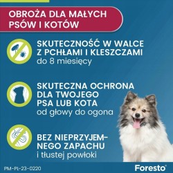 BAYER Obroża Foresto dla psów i kotów 38 cm