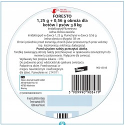 BAYER Obroża Foresto dla psów i kotów 38 cm