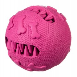 BARRY KING Piłka szczęka na przysmaki 7,5cm - różowa