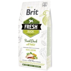 BRIT FRESH Duck & Millet Adult Run & Work 2,5 kg