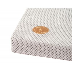 LAUREN DESIGN Materac DEMI - szary 85 x 70 x 5 cm