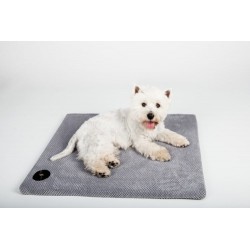 LAUREN DESIGN Materac DEMI - szary 85 x 70 x 5 cm