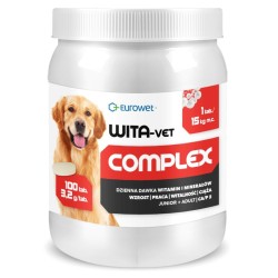 EUROWET Wita-Vet 3,2g - Junior/Adult 100 tabl.