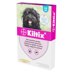 BAYER Obroża Kiltix dla psów 53 cm