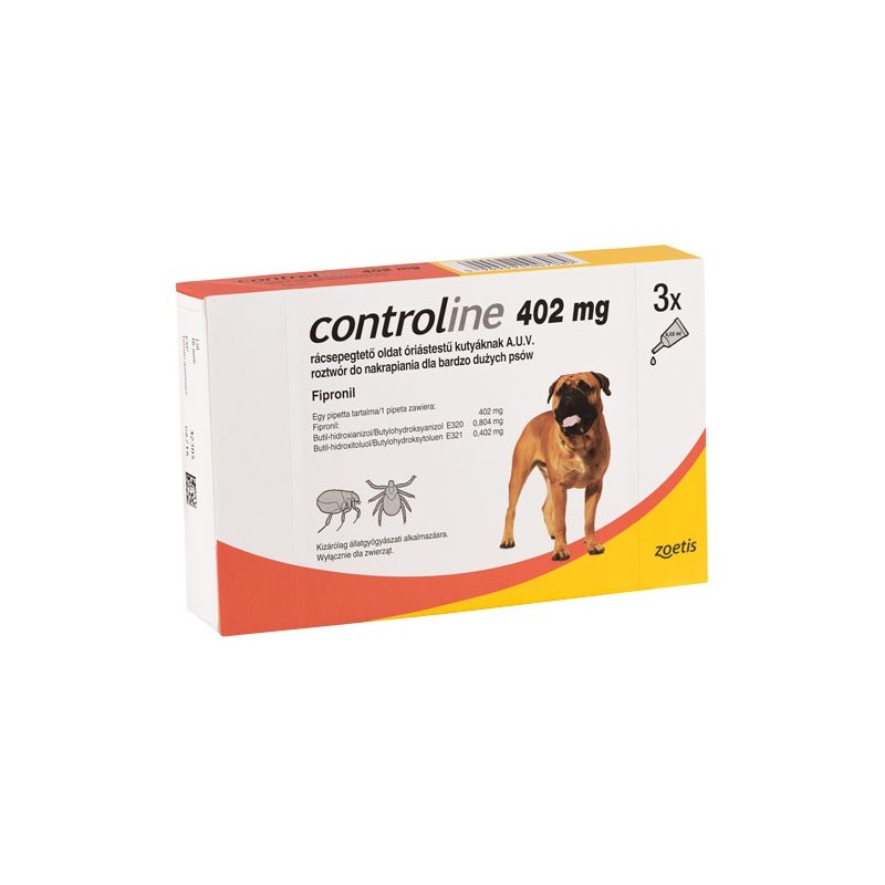 CONTROLINE Spot On XL 40 - 60kg (3x 402mg)