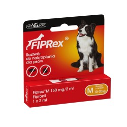 FIPREX krople M (1 pipeta x 2ml) - od 10 kg do 20 kg