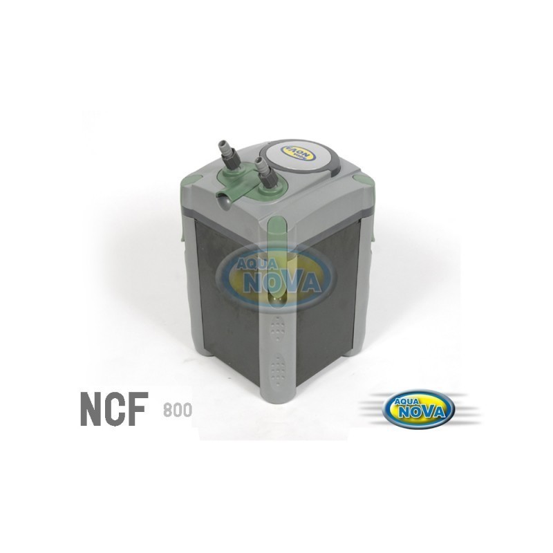 AQUA NOVA Filtr zewnętrzny, 800 litrów na godzinę, 3 etapy filtracji