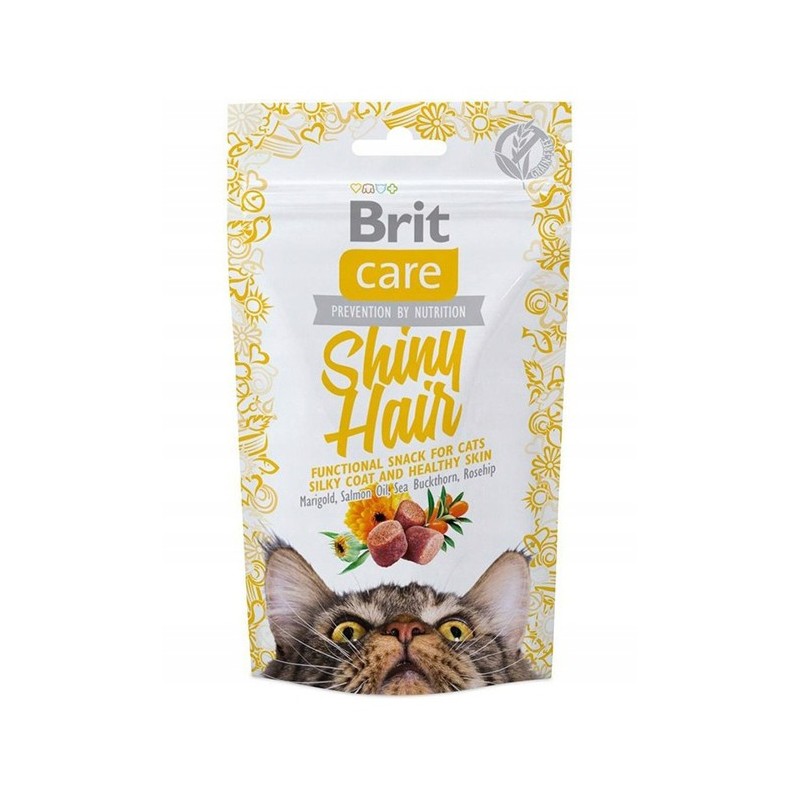 BRIT CARE Cat Snack Shiny Hair 50g