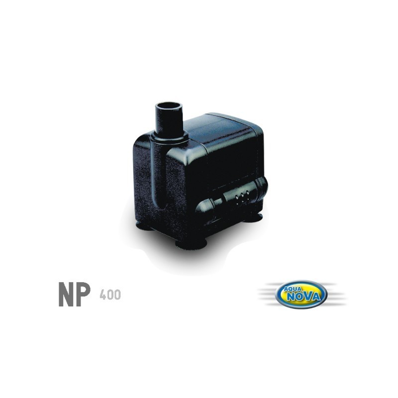 AQUA NOVA Pompa do oczka wodnego 400l/h, 6.5W, bez złączek fontannowych