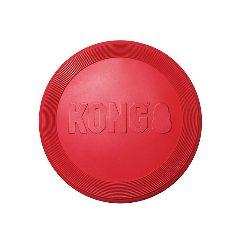 KONG Flyer - Frisbee (czerwony) L