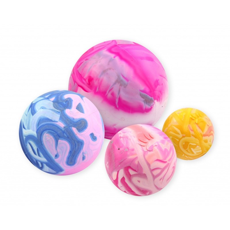 PET NOVA Pływająca pełna piłka multikolor 1 szt. - 6cm