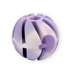 PET NOVA Pływająca piłka na przysmaki multikolor - 5cm