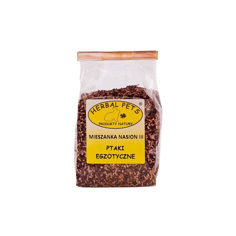 HERBAL PETS Mieszanka nasion - ptaki egzotyczne III 150g