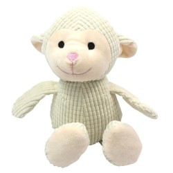 PET NOVA Owca beżowa  - pluszowa, piszcząca 32cm
