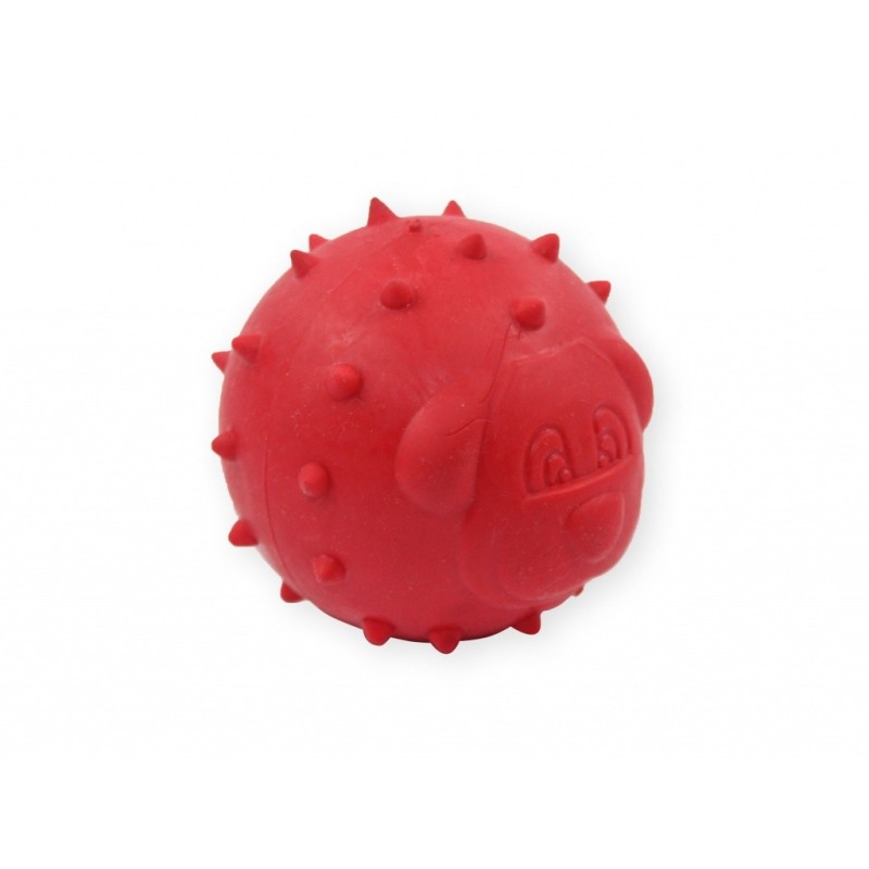 PET NOVA Piłka na przysmaki o aromacie mięty 6,5cm - czerwona