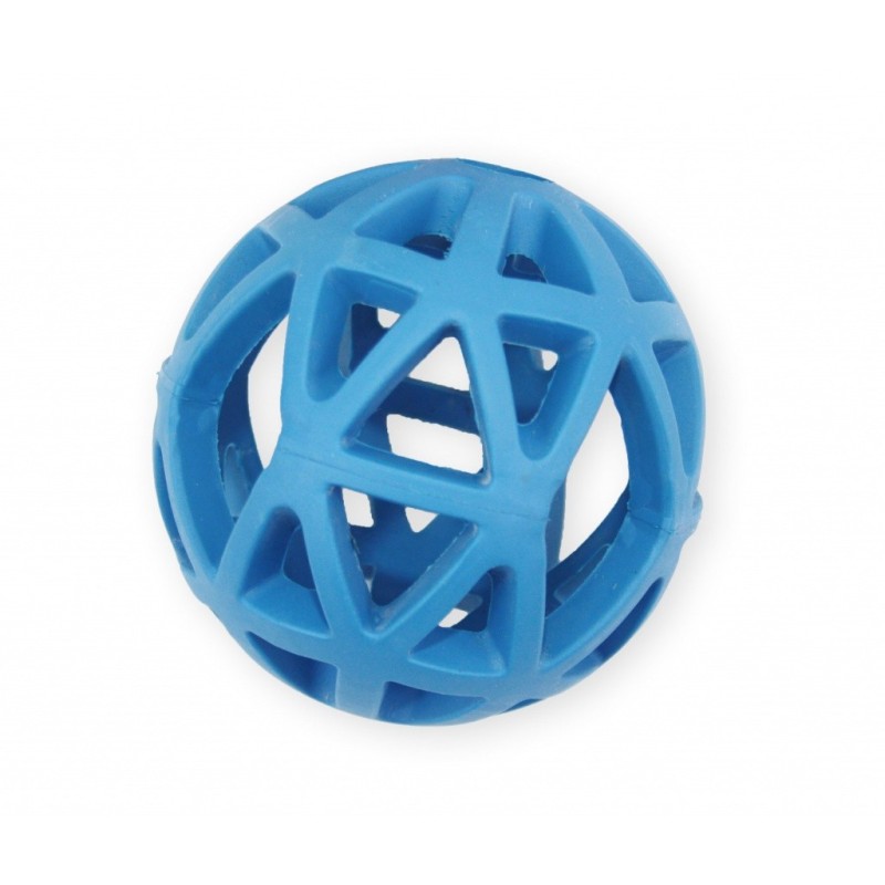 PET NOVA Piłka ażurowa o aromacie wanilii 9cm - niebieska