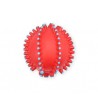 PET NOVA Piłka najeżona z wypustkami 10,5cm - czerwona