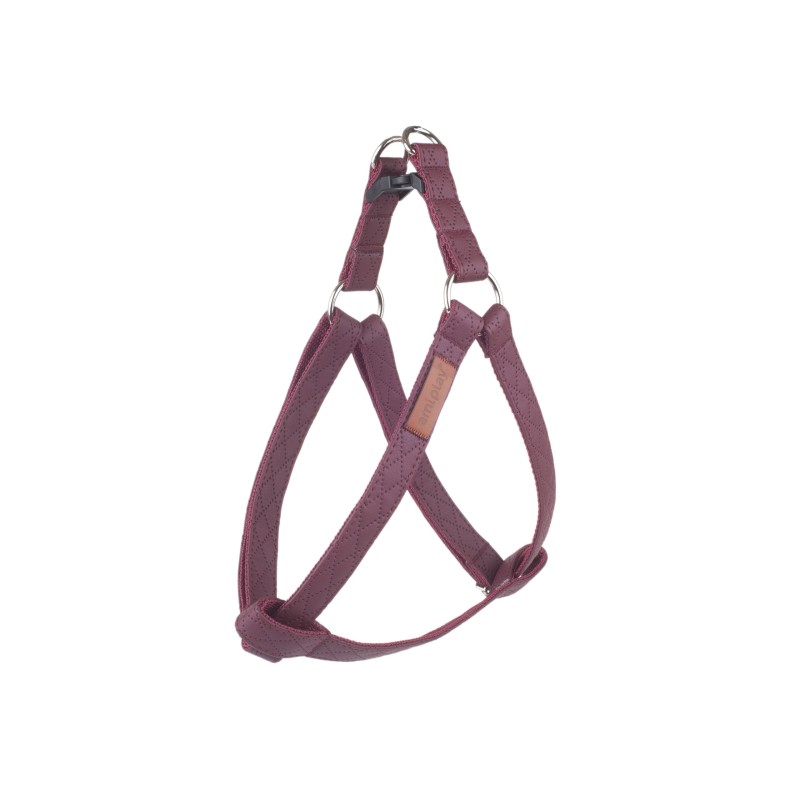 AMIPLAY Szelki regulowane Cambridge - Bordowe L