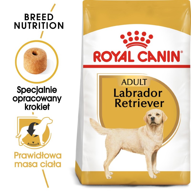 ROYAL CANIN Labrador Retriever Adult karma sucha dla psów dorosłych do 5. roku życia, rasy labrador retriever 12kg
