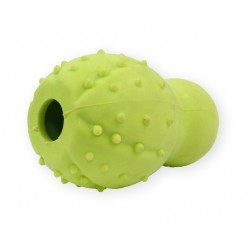 PET NOVA Jumper piłka z dzwonkiem o aromacie wołowiny 9,5cm - żółty