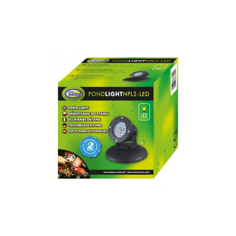 AQUA NOVA Wodoodporna lampa LED 1x 2,2W, 12V