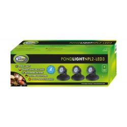 AQUA NOVA Wodoodporna lampa LED 3x 2,2W, 12V