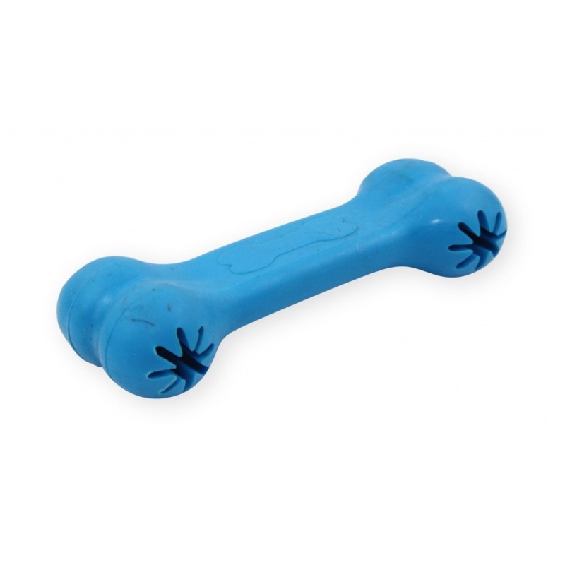 PET NOVA Kość na przysmaki o aromacie wołowiny 11cm - niebieska