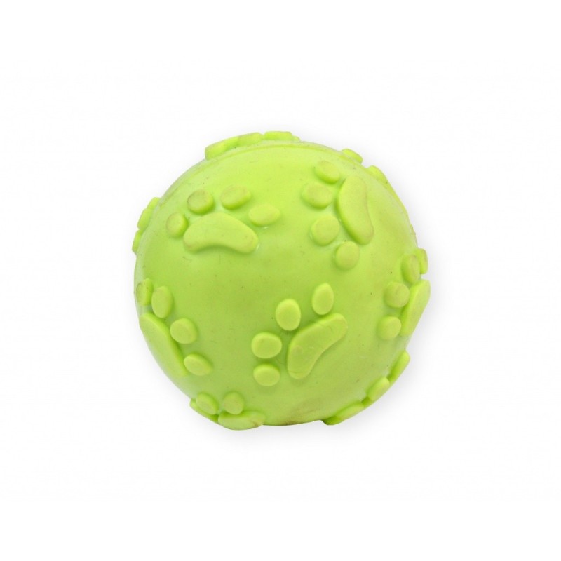 PET NOVA Piłka 6cm z dźwiękiem o aromacie mięty - żółta