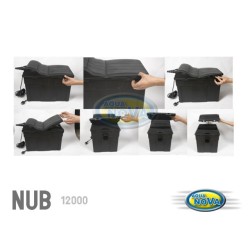 AQUA NOVA Filtr przelewowy do oczka max 12000l, lampa UW 18W