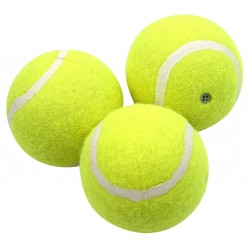 PET NOVA Piłki tenisowe piszczące 6cm | 3 sztuki w zestawie