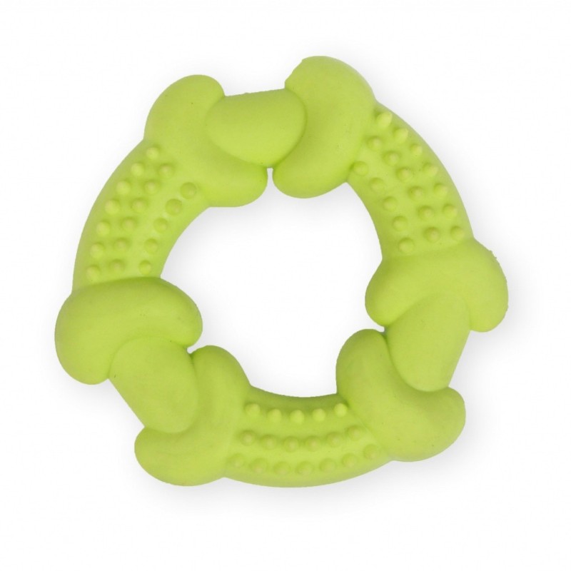 PET NOVA Ringo grube aromacie mięty 10,5cm - żółte