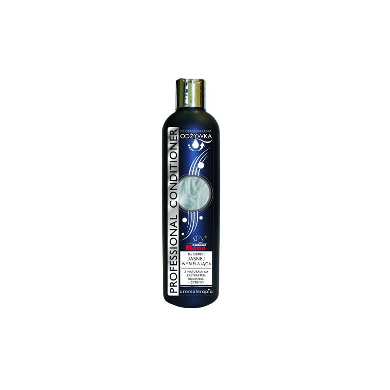SUPER BENO PROFESSIONAL Odżywka do sierści jasnej 250ml