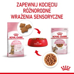 ROYAL CANIN Kitten Sterilised karma mokra w sosie dla kociąt od 6 do 12 miesiąca życia, sterylizowanych 48x 85g