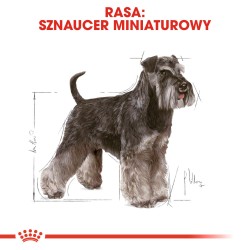 ROYAL CANIN Miniature Schnauzer Adult karma sucha dla psów dorosłych rasy sznaucer miniaturowy 7,5kg