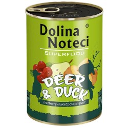 DOLINA NOTECI Superfood Jeleń i Kaczka 400g
