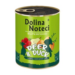 DOLINA NOTECI Superfood Jeleń i Kaczka 400g