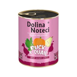 DOLINA NOTECI Superfood Kaczka i Przepiórka 800g