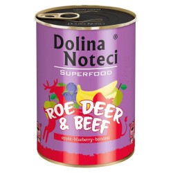 DOLINA NOTECI Superfood Sarna i Wołowina 12x 400g