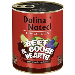 DOLINA NOTECI Superfood Wołowina i Serca Gęsi 400g