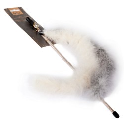 DINGO Wędka dla kota Glamour - Pióra