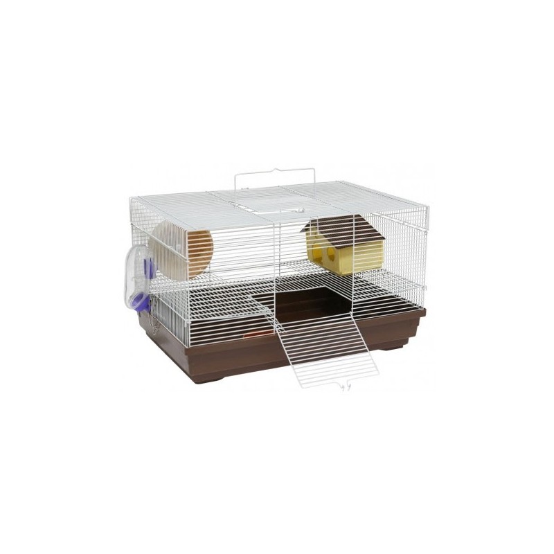 PANAMA PET Klatka dla gryzoni (47 x 30 x 27 cm) Biały / Brązowy