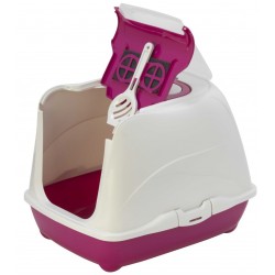 PET NOVA Cat Life Plus Toaleta dla kota 50cm - różowa