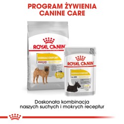 ROYAL CANIN Medium Dermacomfort karma sucha dla psów dorosłych, ras średnich, o wrażliwej skórze, skłonnej do podrażnień 3 kg