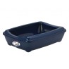 PET NOVA Cat Life Kitty Tray - Kuweta otwarta z ramką - granatowa M